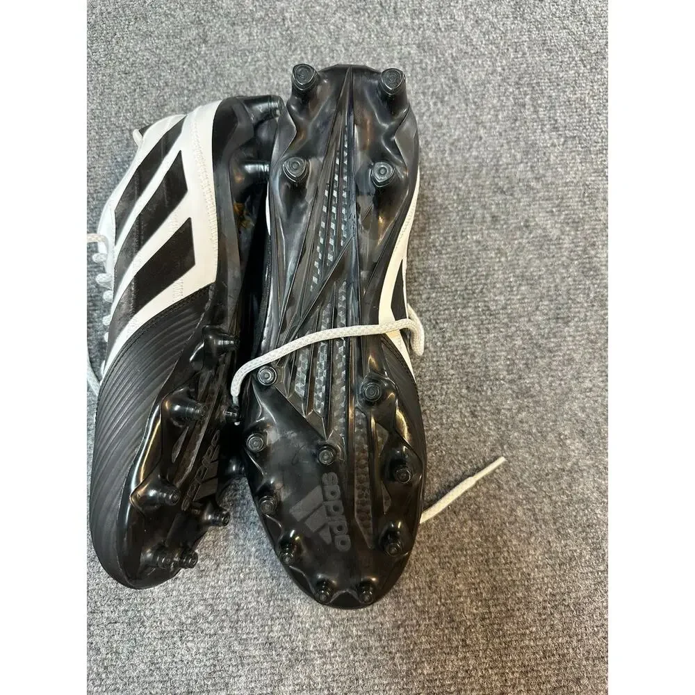 Adidas Freak Football Cleats Men’s Size 13.5 US EU 48 Black White Spikes